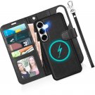 Wallet Case for Galaxy S25 Plus, Removable RFID Blocking [4 Card Slots] PU