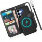 Wallet Case for Galaxy S25 Plus, Removable RFID Blocking [4 Card Slots] PU