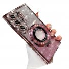 For Samsung Galaxy S25 Ultra Magnetic Kickstand Glitter Case, [Compatible with For Samsung Galaxy S25 Ultra Magnetic Kickstand Glitter Case, [Compatible with
