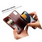 Detachable Wallet Case for iPhone 13 Mini RFID Blocking Card Slots PU 5G