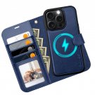 for iPhone 16 Pro Max Case Detachable Wallet Case with Card Holder, 2 in 1 for iPhone 16 Pro Max Case Detachable Wallet Case with Card Holder, 2 in 1