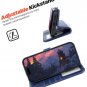 for iPhone 16 Pro Max Case Detachable Wallet Case with Card Holder, 2 in 1