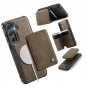 Compatible with Magsafe for Samsung Galaxy S25 Wallet Case Magnetic Card Holder,