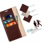 Compatible with iPhone 15 Pro Max Case Wallet-Genuine Leather-RFID Card