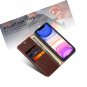 Compatible with iPhone 15 Pro Max Case Wallet-Genuine Leather-RFID Card