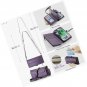 Crossbody Wallet Case Compatible with Samsung Galaxy S24 Plus RFID Blocking Card