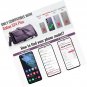Crossbody Wallet Case Compatible with Samsung Galaxy S24 Plus RFID Blocking Card