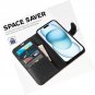 Wallet Case for iPhone 15 5G, [RFID Blocking] 4 Card Slot Holder Kickstand