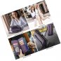 Crossbody Wallet Case Compatible with iPhone 16 Pro 6.3 RFID Blocking 10-Card PU