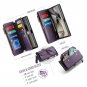 Crossbody Wallet Case Compatible with Samsung Galaxy S24 Ultra 5G RFID Blocking
