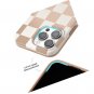 Checkered Phone Case for iPhone 16 Pro Max for Women - Compatible