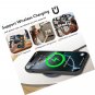 Wallet Case Compatible with iPhone 16 Pro Max,Multi-Function Detachable 2 in