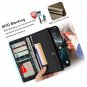 Wallet Case Compatible with iPhone 16 Pro Max,Multi-Function Detachable 2 in