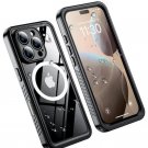 Magnetic for iPhone 16 Pro Max Case Waterproof,Built-in Screen Military Magnetic for iPhone 16 Pro Max Case Waterproof,Built-in Screen Military
