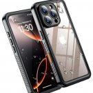 Compatible with iPhone 16 Pro Max Case Waterproof, Built-in Screen and Compatible with iPhone 16 Pro Max Case Waterproof, Built-in Screen and