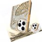 for iPhone 16 Pro Max Case Cute 3D Butterfly Pattern Design Military Grade