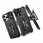 Case for iPhone 16 Pro Max, Slide Camera Cover and Belt Clip Holster and 16