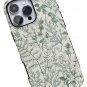 For iPhone 16 Pro Case | Sage Garden | Green Floral | Bold Protective Case |