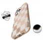 Checkered Phone Case for iPhone 16 Pro for Women - Compatible with