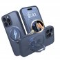 360° Spin Magnetic Stand for iPhone 16 Pro Max Case, [Compatible with MagSafe]