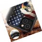 Case Compatible with iPhone 16 Pro Max,Flag Eagle Case for iPhone 16 Pro Max for