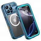 Magnetic for iPhone 16 Pro Case, IP68 Waterproof Dustproof Case, with Magnetic for iPhone 16 Pro Case, IP68 Waterproof Dustproof Case, with