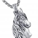 Horse Necklace for Women 925 Sterling Silver Horse/Horse Hoof Pendant Necklace Horse Necklace for Women 925 Sterling Silver Horse/Horse Hoof Pendant Necklace