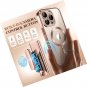 Magnetic for iPhone 16 Pro Case, Compatible with Magsafe, Built-in 9H and
