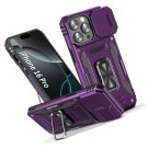 Case for 16 Pro Case 16 Pro Phone Case with Kickstand Ring, with Camera Cover,
