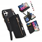 for iPhone 16 Wallet Case 6.1 with Kickstand and 8 Card Slots, RFID Blocking for for iPhone 16 Wallet Case 6.1 with Kickstand and 8 Card Slots, RFID Blocking for