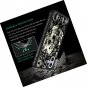 Case Compatible with iPhone 16, Victorian Gothic Lace Skull Cases, Tempered TPU