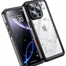 Compatible with iPhone 16 Pro Case Waterproof, Built-in Screen and Camera