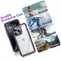 Compatible with iPhone 16 Pro Case Waterproof, Built-in Screen and Camera