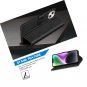 for iPhone 15 Wallet Case with [RFID Blocking] Card Slot Kickstand Magnetic