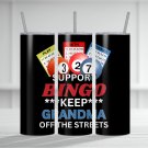 20oz Bingo Tumbler Wrap, Gambling Tumbler Wrap, Sublimation, PNG, Digital Download