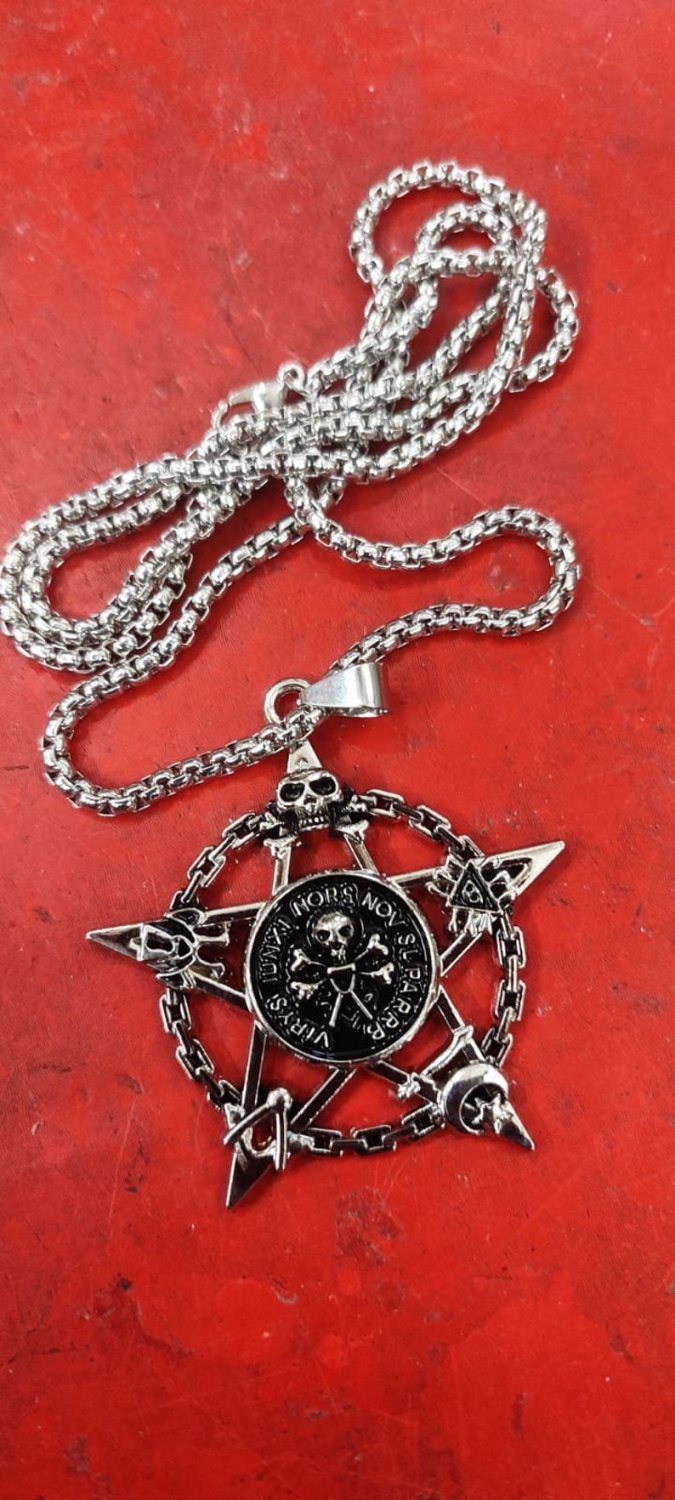9999X Power Aghori MaaKali Ashta Siddhi Necklace Obtain Occult Psychic Powers A+