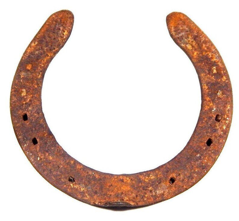 Enchanted Energised original 10years old Horse Shoe for good Luck