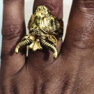 Aghori Skull Ring: Enemy Protection, Evil Eye, Curses