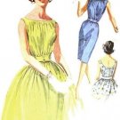 COMPLETE 13/33 1960S VINTAGE SEWING PATTERN FULL SKIRT/SHEATH DRESS MCCALLS 5276