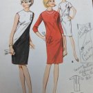 COMPLETE 16/B36 VINTAGE 1960S SEWING PATTERN BUTTERICK 3923 EASY ONE PIECE DRESS
