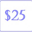 25-Dollar Gift Certificate GC-25
