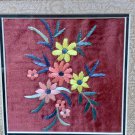 Embroidery decorative picture