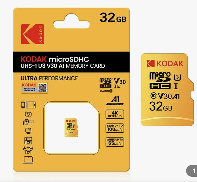 Kodak 32gb SD Micro Card