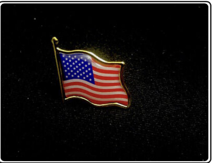 AMERICAN FLAG ENAMEL LAPEL HAT PIN USA US United States TIE TACK BADGE