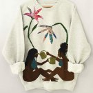 Women's Pour Into Me Art Print Casual Sweatshirt