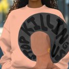 Women's Stop Killing Us Art Print Casual Sweatshirt