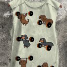 Men's Dachshund Weightlifting Print Tank Top