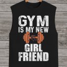 Men's Gym Is My New Girlfriend Art Print Tank Top