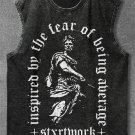 Men's Inspired By The Fear Of Being Average Art Print Tank Top