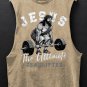 Men's Jesus The Ultimate Deadlifter Print Tank Top